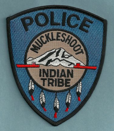 Muckleshoot Washington Tribal Police Patch