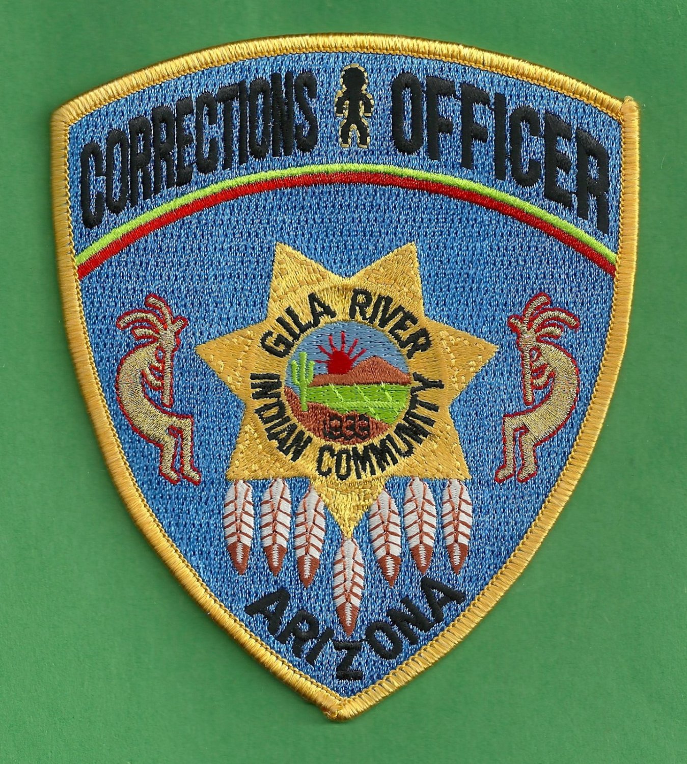 Gila River Arizona Tribal Police Corrections Patch