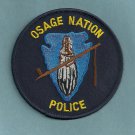 Osage Nation Oklahoma Tribal Police Patch
