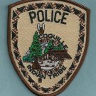 Coquille Oregon Tribal Police Patch