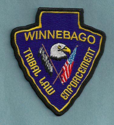 Winnebago Nebraska Tribal Police Patch