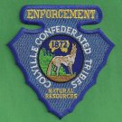 Colville Tribal Natural Resources Enforcement Police Patch Colville Tribal Natural Resources Enforcement Police Patch