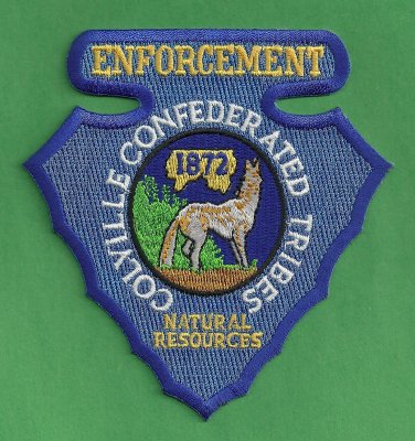 Colville Tribal Natural Resources Enforcement Police Patch