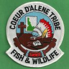 Coeur D'Alene Tribal Fish & Wildlife Enforcement Police Patch