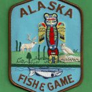Alaska Fish & Game Enforcement Police Patch
