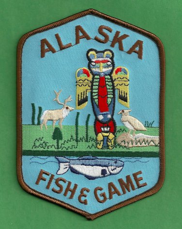 Alaska Fish & Game Enforcement Police Patch