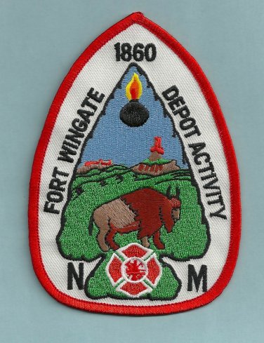 Fort Wingate Military Base New Mexico Fire Patch