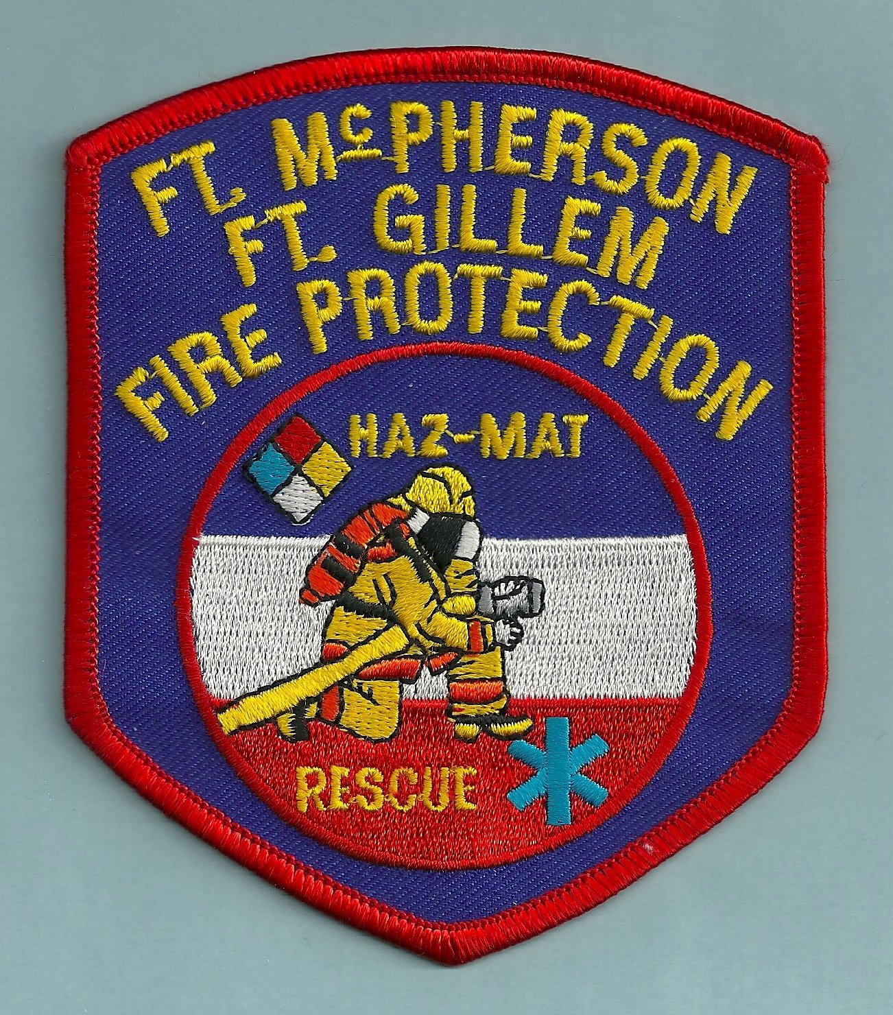 Fort McPherson-Fort Gillem Military Base Georgia Fire Patch