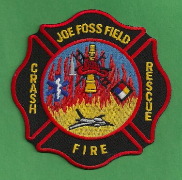 Joe Foss Field South Dakota Air National Guard Crash Fire Rescue Patch