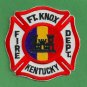 Fort Knox Military Base Kentucky Fire Patch