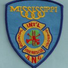 Jackson Mississippi Air National Guard Crash Fire Rescue Patch
