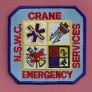 Crane Naval CBC Base Indiana Fire Rescue Patch