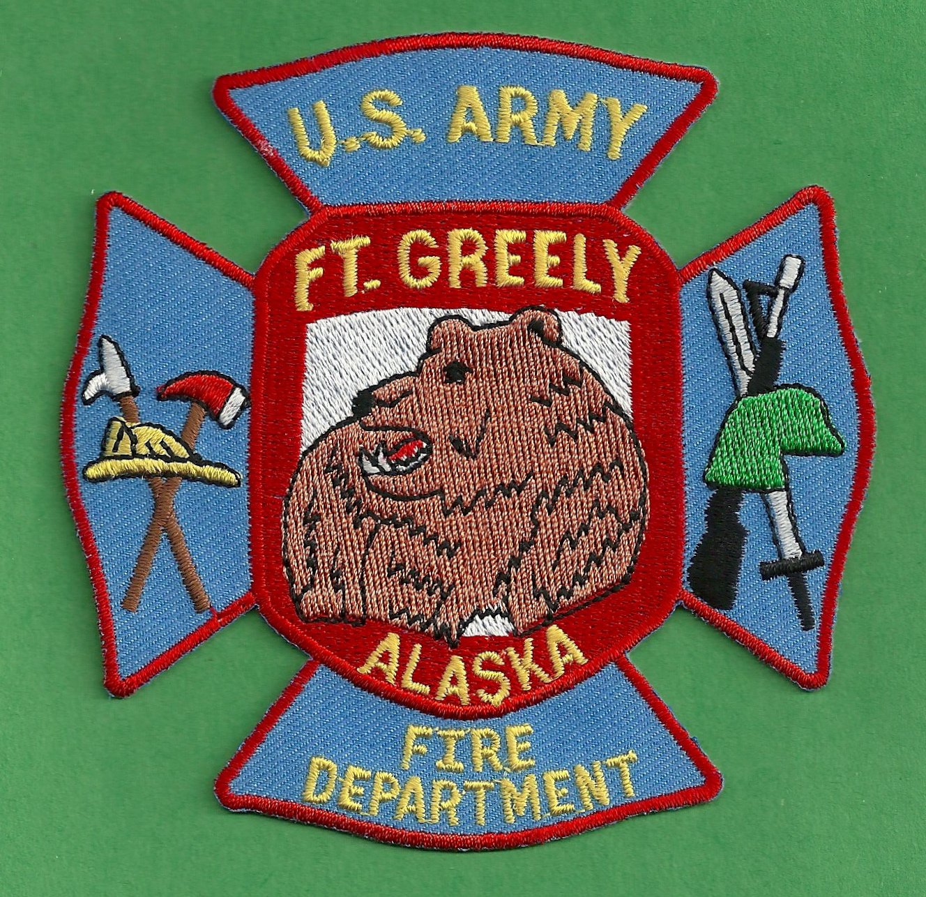 Fort Greely Military Base Alaska Fire Patch