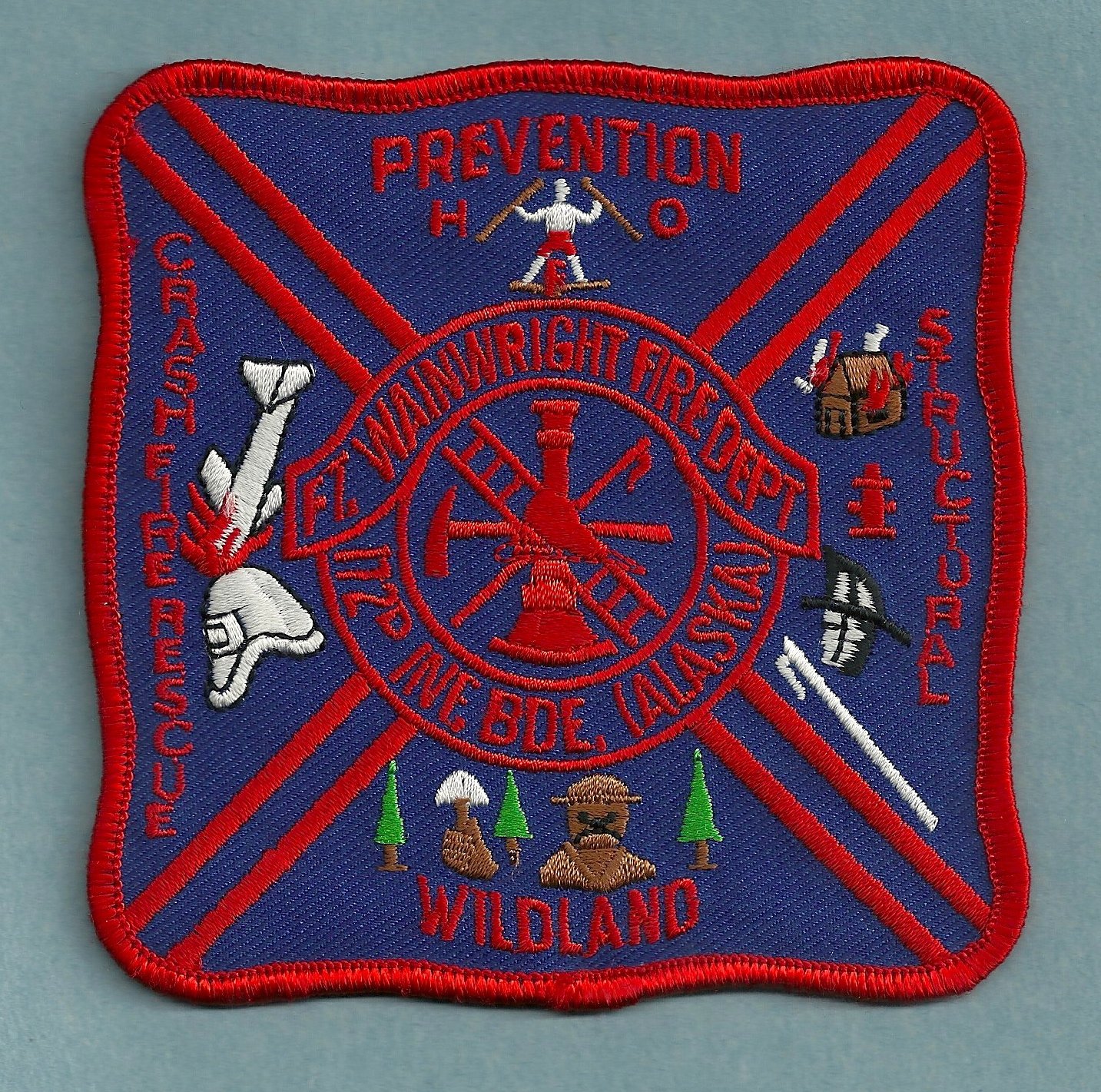 Fort Wainwright Military Base Alaska Fire Patch