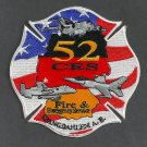 Spangdahlem Air Base Germany 52nd CES  Crash Fire Rescue Patch