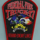 San Diego California Federal Fire Truck 17 Patch