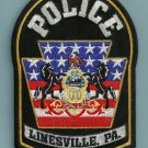 Linesville Pennsylvania Police Patch