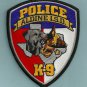 Aldine Independent School District Texas Police K-9 Unit Patch