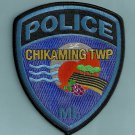 Chikaming Township Michigan Police Patch
