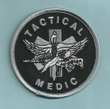 GRAY Tactical Medic Patch