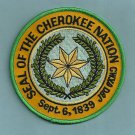 Cherokee Nation Oklahoma Tribal Seal Patch Cherokee Nation Oklahoma Tribal Seal Patch