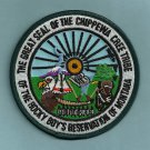 Chippewa Cree Montana Tribal Seal Patch