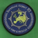 Dortmund International Airport Germany Fire Rescue Patch ARFF