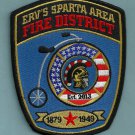 Erv's Sparta Wisconsin Fire Rescue Patch
