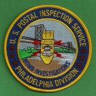 U.S. Postal Service Philadelphia Bomb Investigations Patch U.S. Postal Service Philadelphia Bomb Investigations Patch