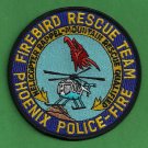 Phoenix Arizona Police-Fire Helicopter Rescue Team Patch Phoenix Arizona Police-Fire Helicopter Rescue Team Patch