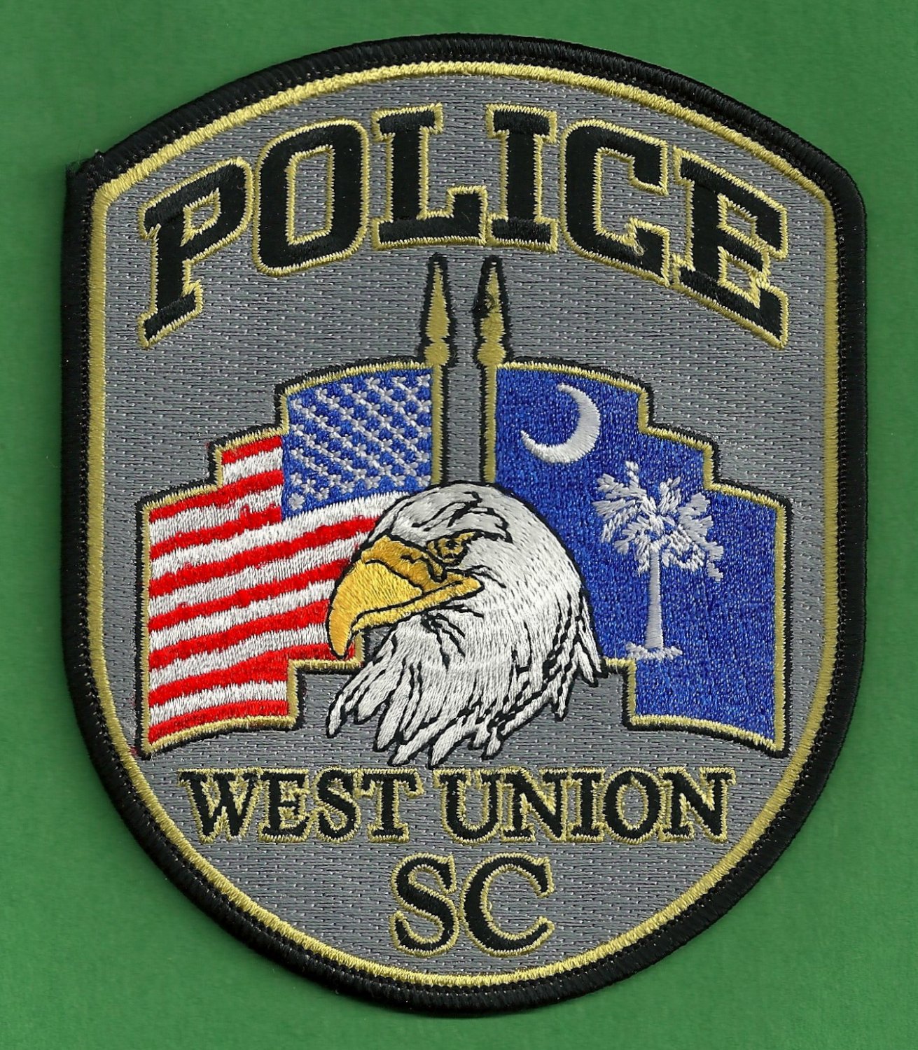 West Union South Carolina Police Patch