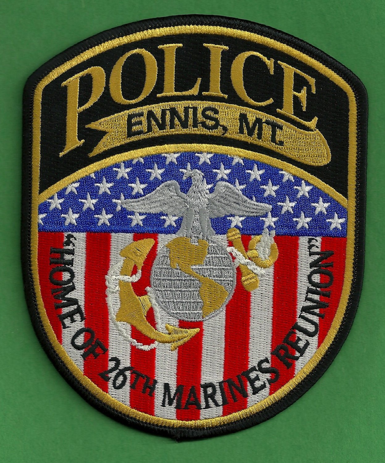 Ennis Montana Police Patch