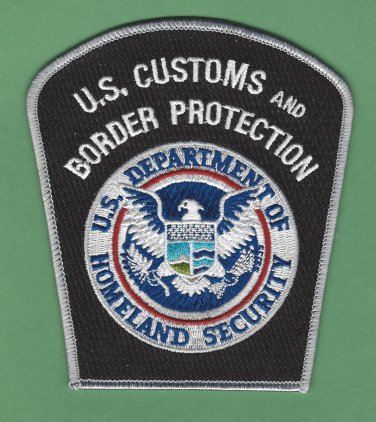 Department of Homeland Security U.S. Customs & Border Protection Patch