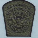 Department of Homeland Security U.S. Customs & Border Protection Patch Department of Homeland Security U.S. Customs & Border Protection Patch