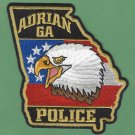 Adrian Georgia Police Patch