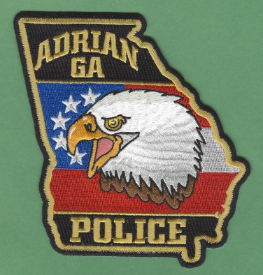 Adrian Georgia Police Patch