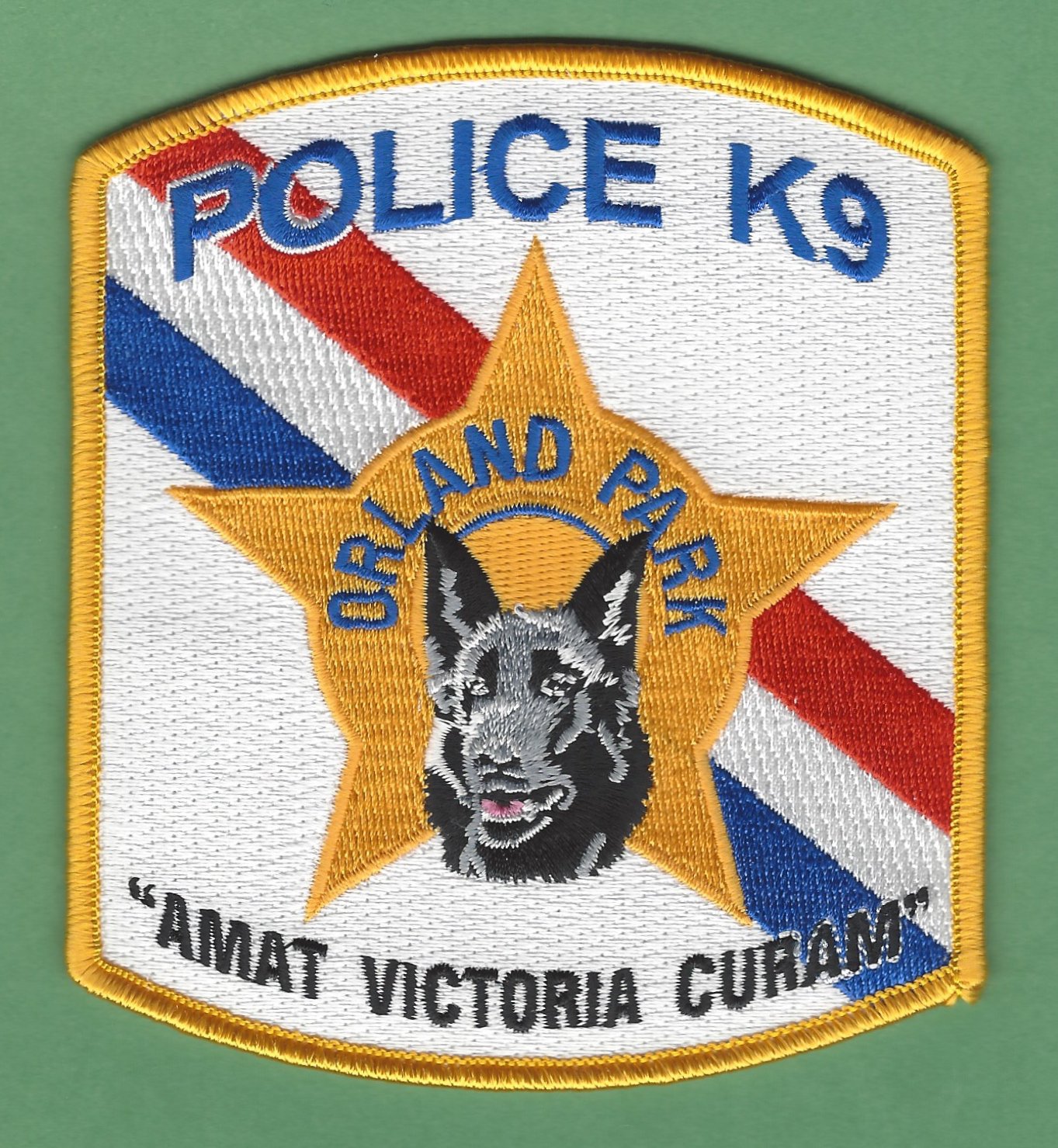 Orland Park Illinois Police K-9 Unit Patch