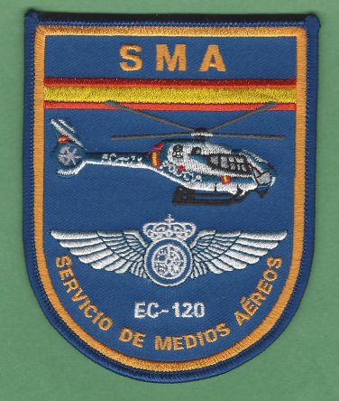 Spain National Police SMA EC-120 Helicopter Patch