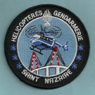 Saint Nazaire Gendarmerie Police Helicopter Unit Patch