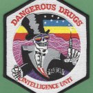 DEA Drug Enforcement Administration Dangerous Drugs Intelligence Unit Patch
