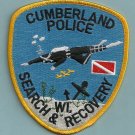 Cumberland Wisconsin Police Dive Team Patch