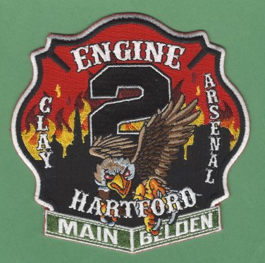 Hartford Fire Department Engine Company 2 Fire Patch