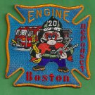 Boston Fire Department Engine Company 20 Fire Patch