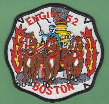 Boston Fire Department Engine Company 52 Fire Patch