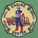 Boston Fire Department Engine Company 24 Fire Patch