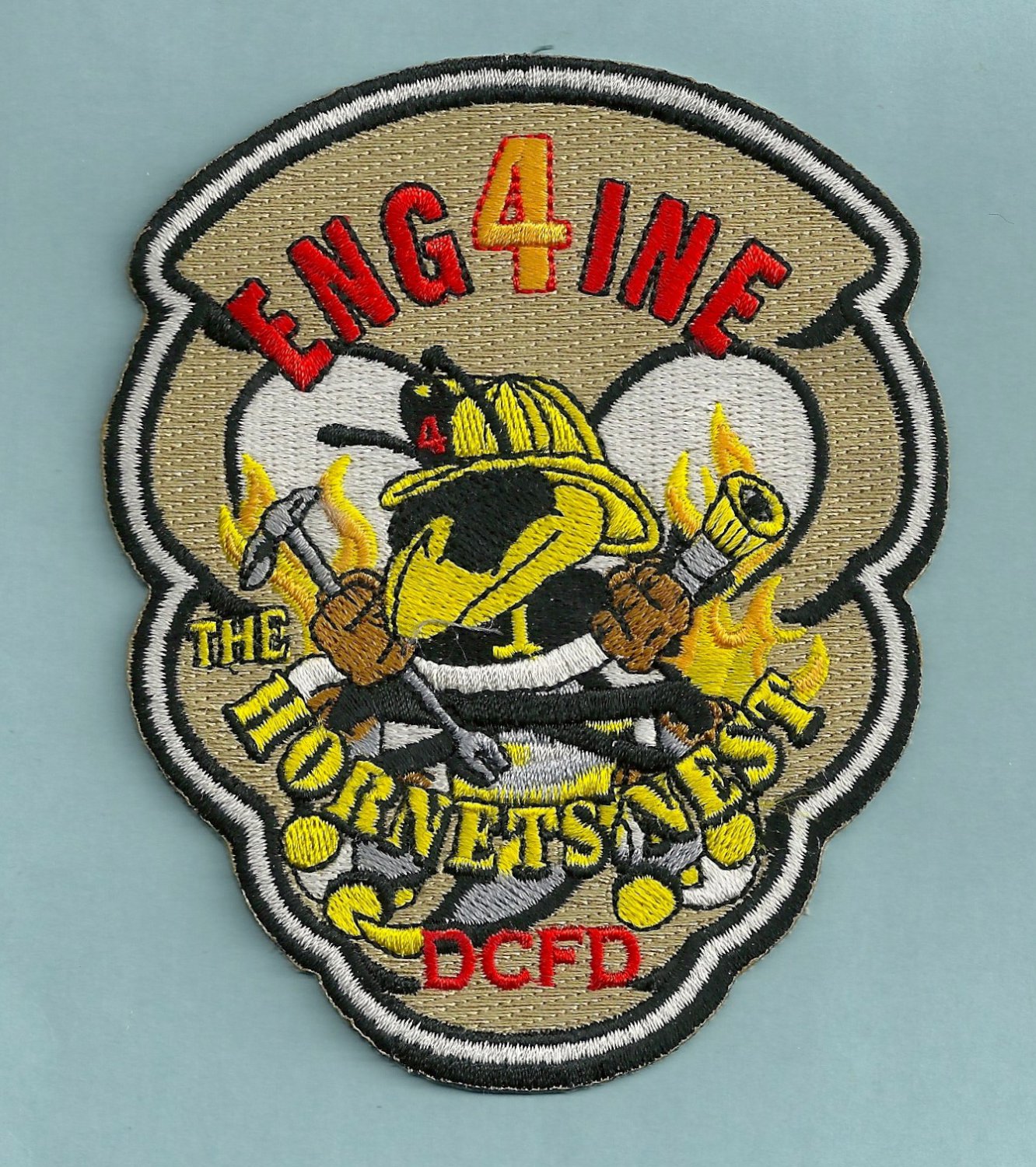 District of Columbia Fire Department Engine Company 4 Fire Patch