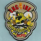 District of Columbia Fire Department Engine Company 4 Fire Patch