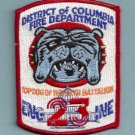 District of Columbia Fire Department Engine Company 23 Fire Patch