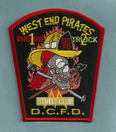 District of Columbia Fire Department Engine 1 Truck 2 Fire Company Patch