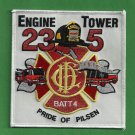 Chicago Fire Department Engine 23 Tower Ladder 5 Fire Company Patch